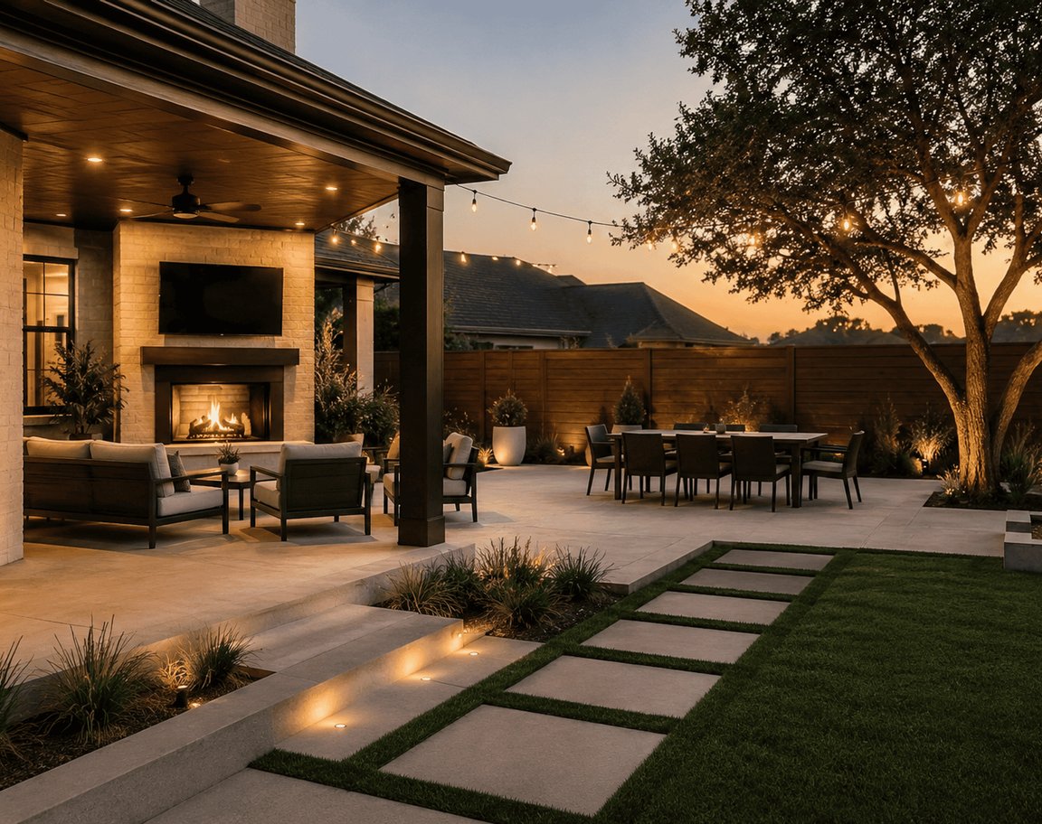 paver patio hardscaping florida